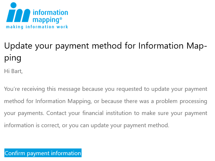 information mapping methodology